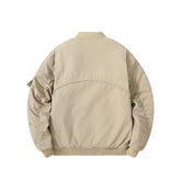 Men Winter Casual Baseball Bomber Jacket