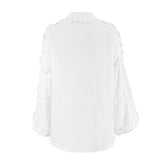 Women Casual Asymmetrical Sleeve Shirt