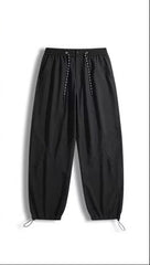 Women Casual Drawstring Waist Cargo Pants