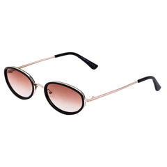 Women Trendy Oval Shape Sunglasses