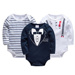 New born 100% Cotton Baby Long Sleeve Jumpsuit