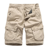 Mens Summer Casual Loose Cargo Capris Shorts