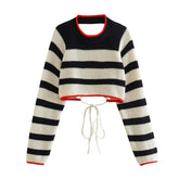 Woman Knitted Long Sleeve Pullover Sweaters