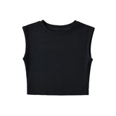 Women Cotton Cap Sleeve Tank Tops