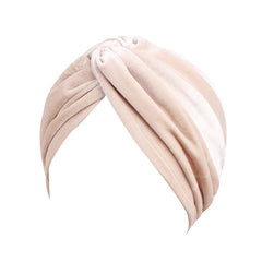 Accessories Women Cross Velvet Turban Hat Beanies