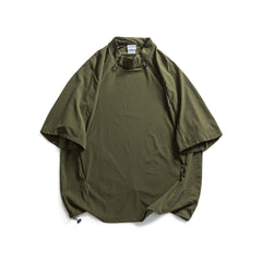 Men Sports Loose Adjustable Toggle Shirt