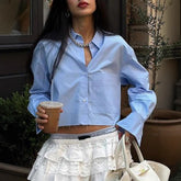 Women Casual Style Short Shirt