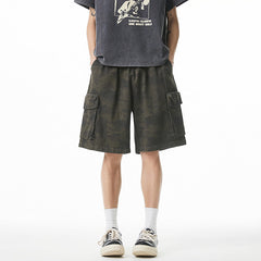 Men Leisure Camouflage Shorts