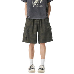 Men Leisure Camouflage Shorts