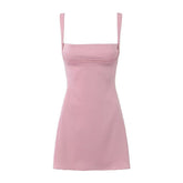 Women Casual A Line Short Cami Summer Dress