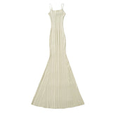 Women Soft Knitted Camisole Summer Dress