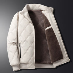 Men Casual Cotton Standing Collar WindBreaker Cotton Jacket