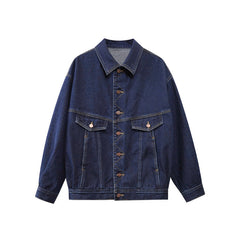 Unisex Loose Denim Trucker Shirts