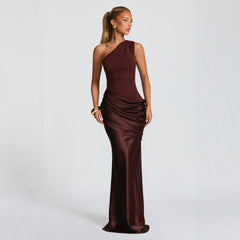 Casual Long Sleeve Fitted Pure Color Strap Bodycon Dress