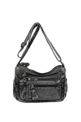 Accessories Women Adjustable Strap Denim Crossbody Bag