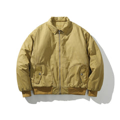 Men Winter Pilot Bomber Jacket