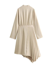 Women Casual Pleated Loose Shirt