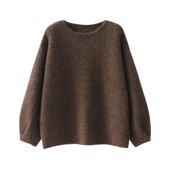 Women Loose Round Neck Sweater