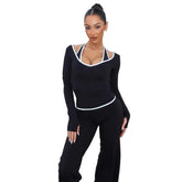 Women Casual Active Halter Tops