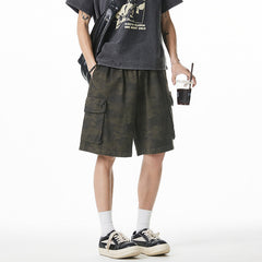 Men Leisure Camouflage Shorts