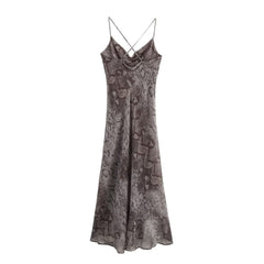 Women Casual Animal Printed Dress