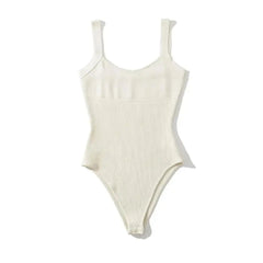 Women Summer Tank Sleeveless Knit Bodysuits