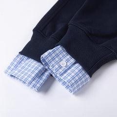 Unisex Casual Loose Fit Cotton Collar Cardigans