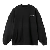 Unisex Cotton Printed Round Neck Sweater