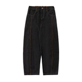 Mens Denim Loose Wide Leg Jeans