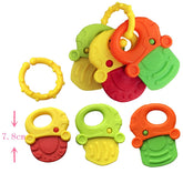 Newborn Baby Fruit Style Soft Rubber Food Grade Silicone Teethers
