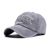 Women Vintage Cotton Baseball NEW YORK Embroidery Sports Caps