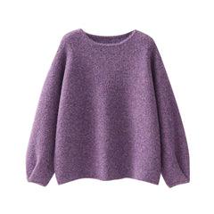 Women Loose Round Neck Sweater