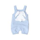 Baby New Born Bunny Rabbit Knitted Jumpsuits One Piece