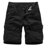 Mens Summer Casual Loose Cargo Capris Shorts