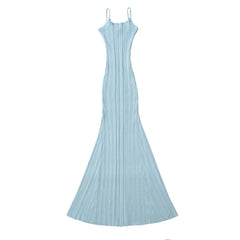 Women Soft Knitted Camisole Summer Dress