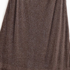 Women French Backless Metallic Evening Dress