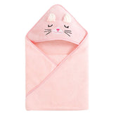 NewBorn Child Baby Cartoon Animal Face Hooded Towel
