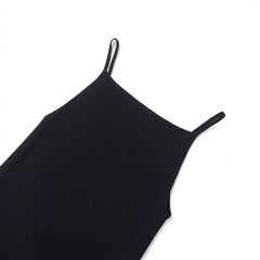 Women Casual Leisure Black Short Dress