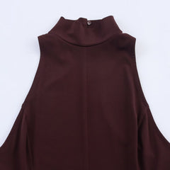 Women Halter Neck Long Dress