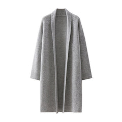 Women Long Loose Sweater Jacket