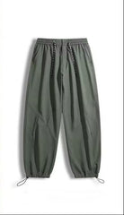 Women Casual Drawstring Waist Cargo Pants