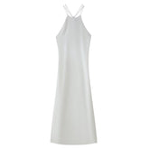 Women Casual Slim Sleeveless Dress