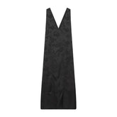 Women Casual Embossed Sleeveless Dress