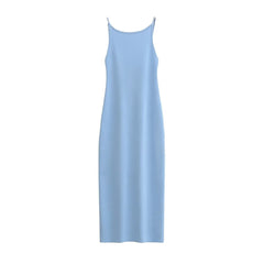 Women Casual Knit Strap Midi Dress
