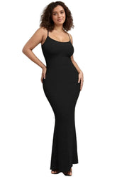 Women Basic Bae Built-In Shapewear Sleeveless Dress