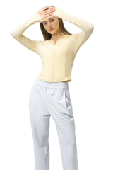 Women Active Zip Up Hooded Long Sleeve Jacket
