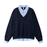 Unisex Casual Loose Fit Cotton Collar Cardigans