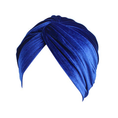 Accessories Women Cross Velvet Turban Hat Beanies