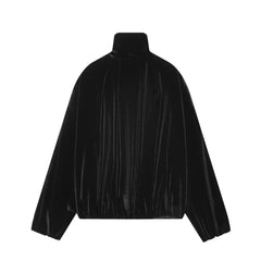 Women Elegant Woven Velvet Jacket
