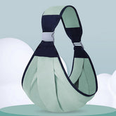 Baby carrier, multi-functional front carrier and cross-body style, breathable for all seasons